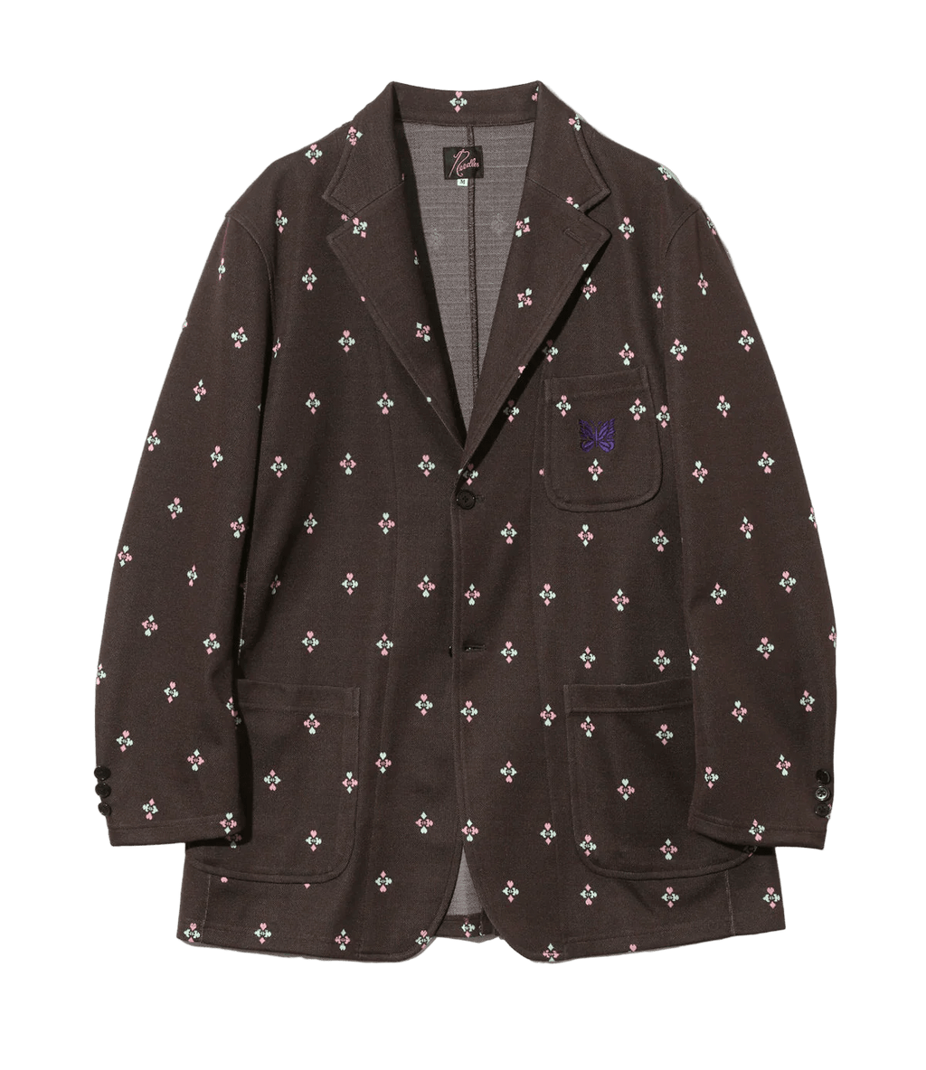 2B Jacket - Blackjack - Poly Jacquard - Needles Official Store | Track Pants Jackets and Collections