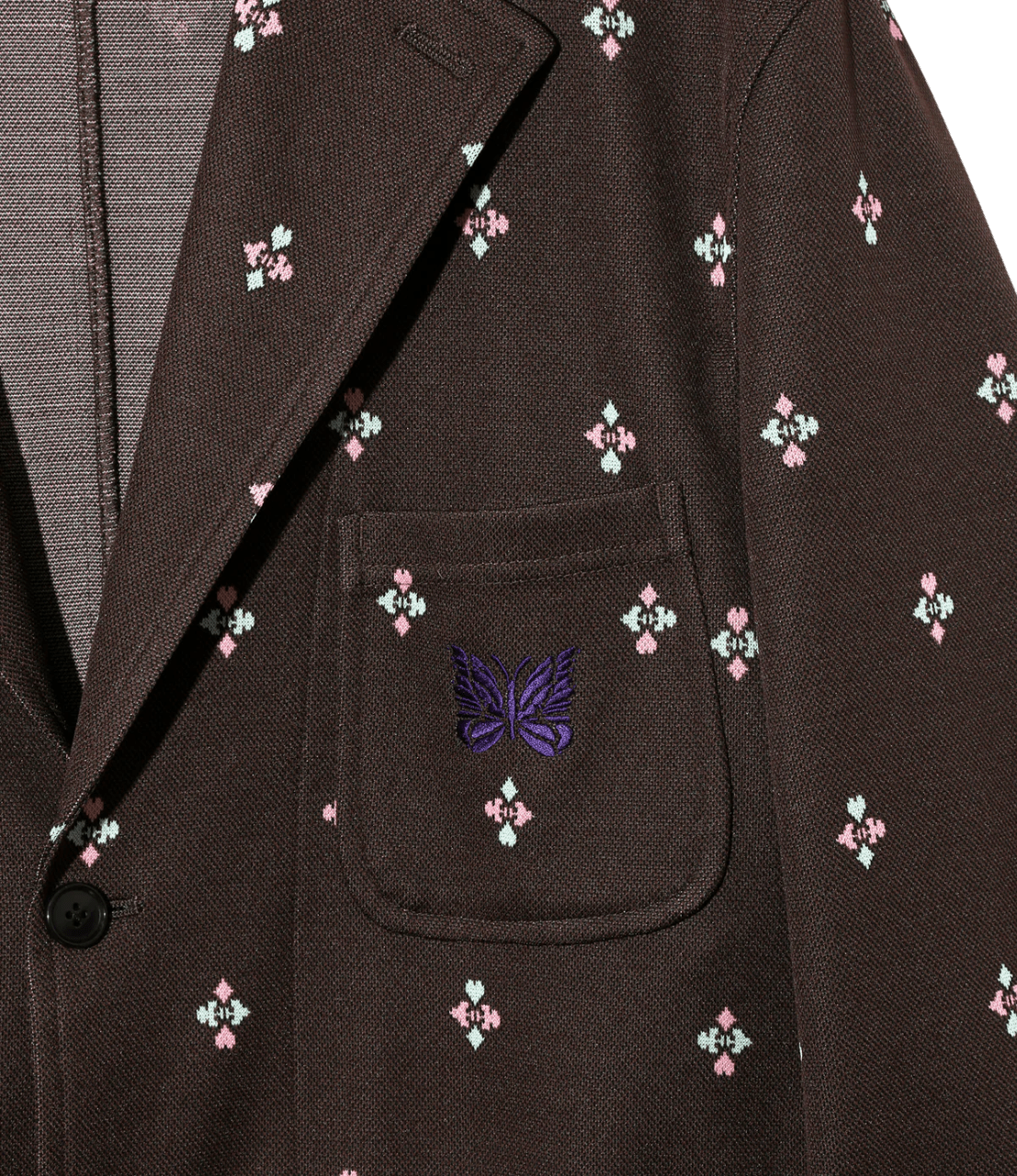 2B Jacket - Blackjack - Poly Jacquard - Needles Official Store | Track Pants Jackets and Collections