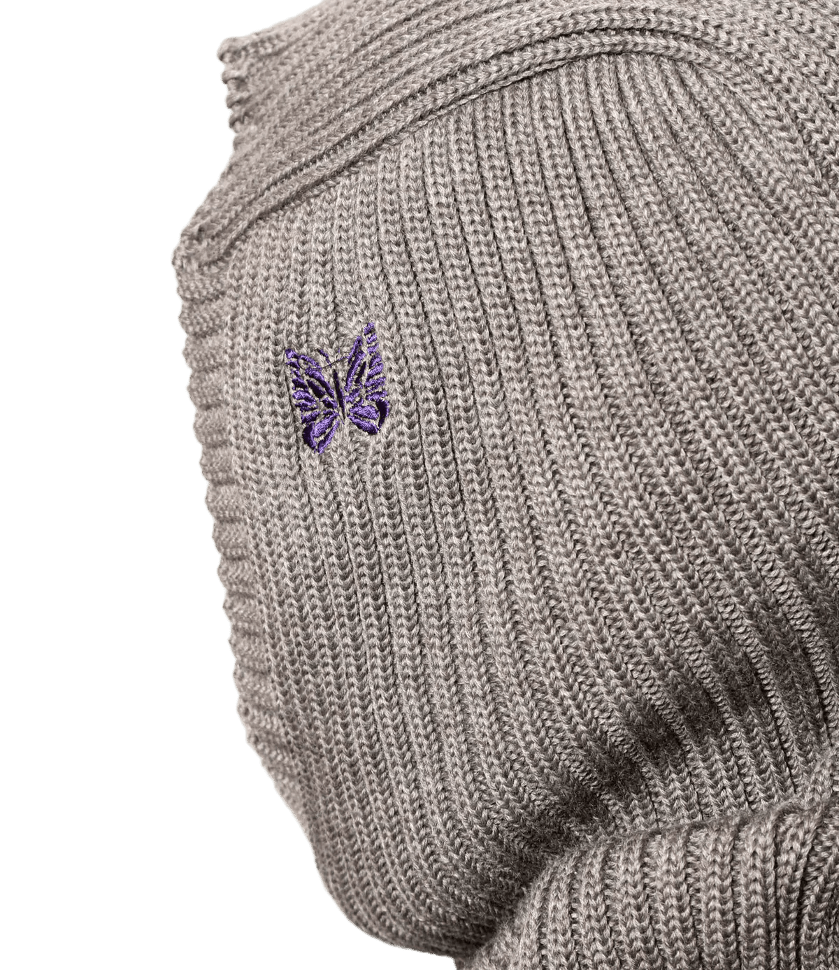 Balaclava - Grey - Merino Wool - Needles Official Store | Track Pants Jackets and Collections