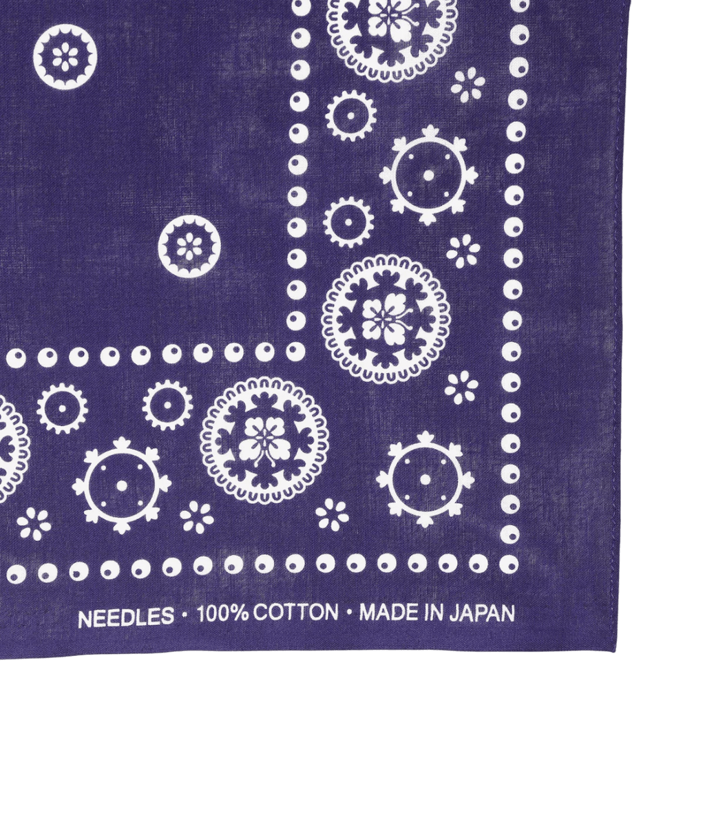 Bandana - Purple - Square - Needles Official Store | Track Pants Jackets and Collections