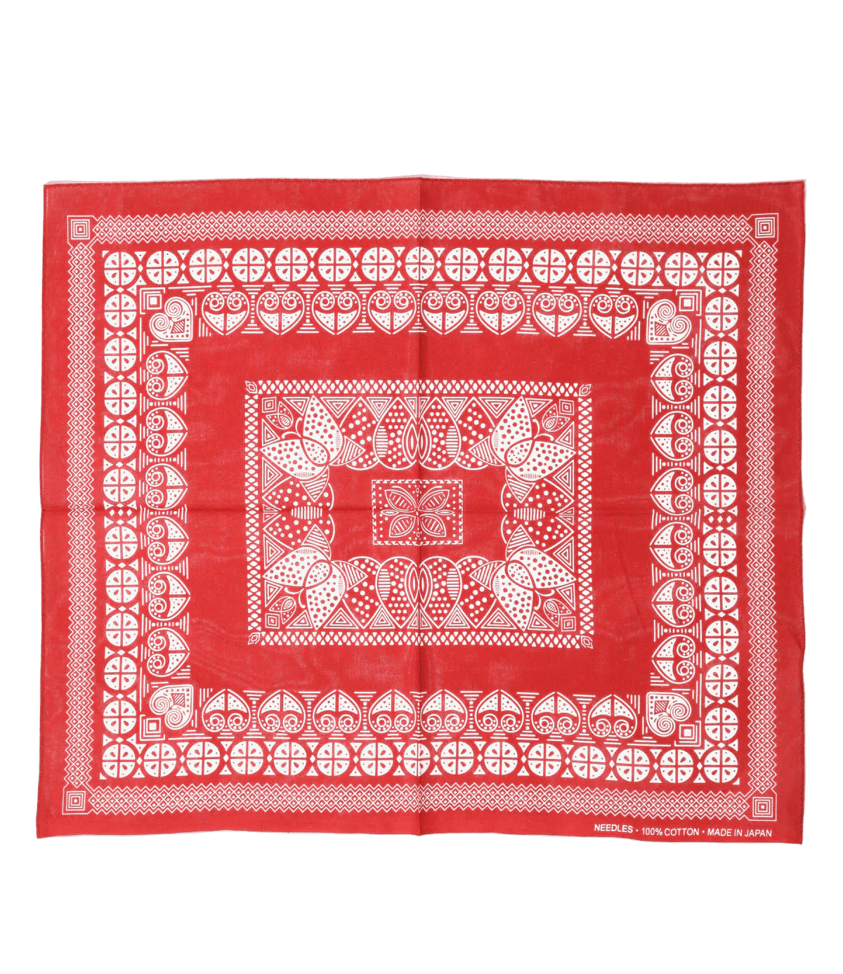 Bandana - Red - Rectangle - Needles Official Store | Track Pants Jackets and Collections