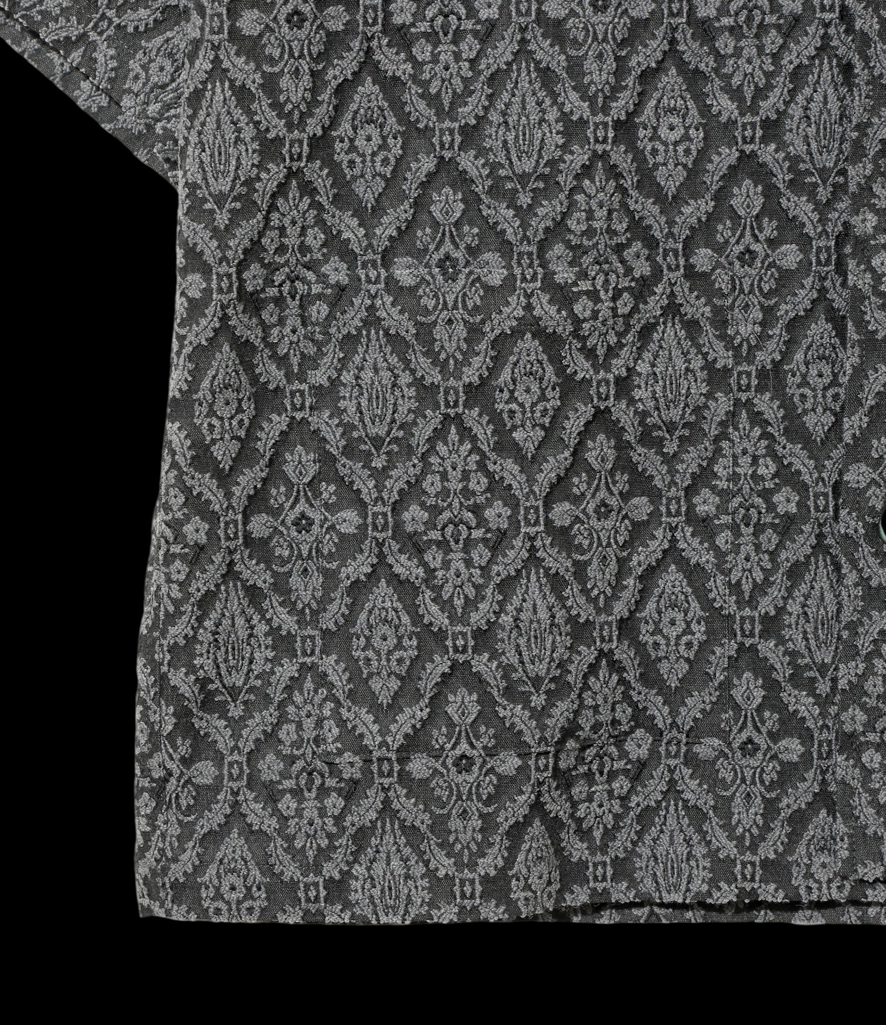 Cabana Shirt - Grey - Victorian Jacquard - Needles Official Store | Track Pants Jackets and Collections