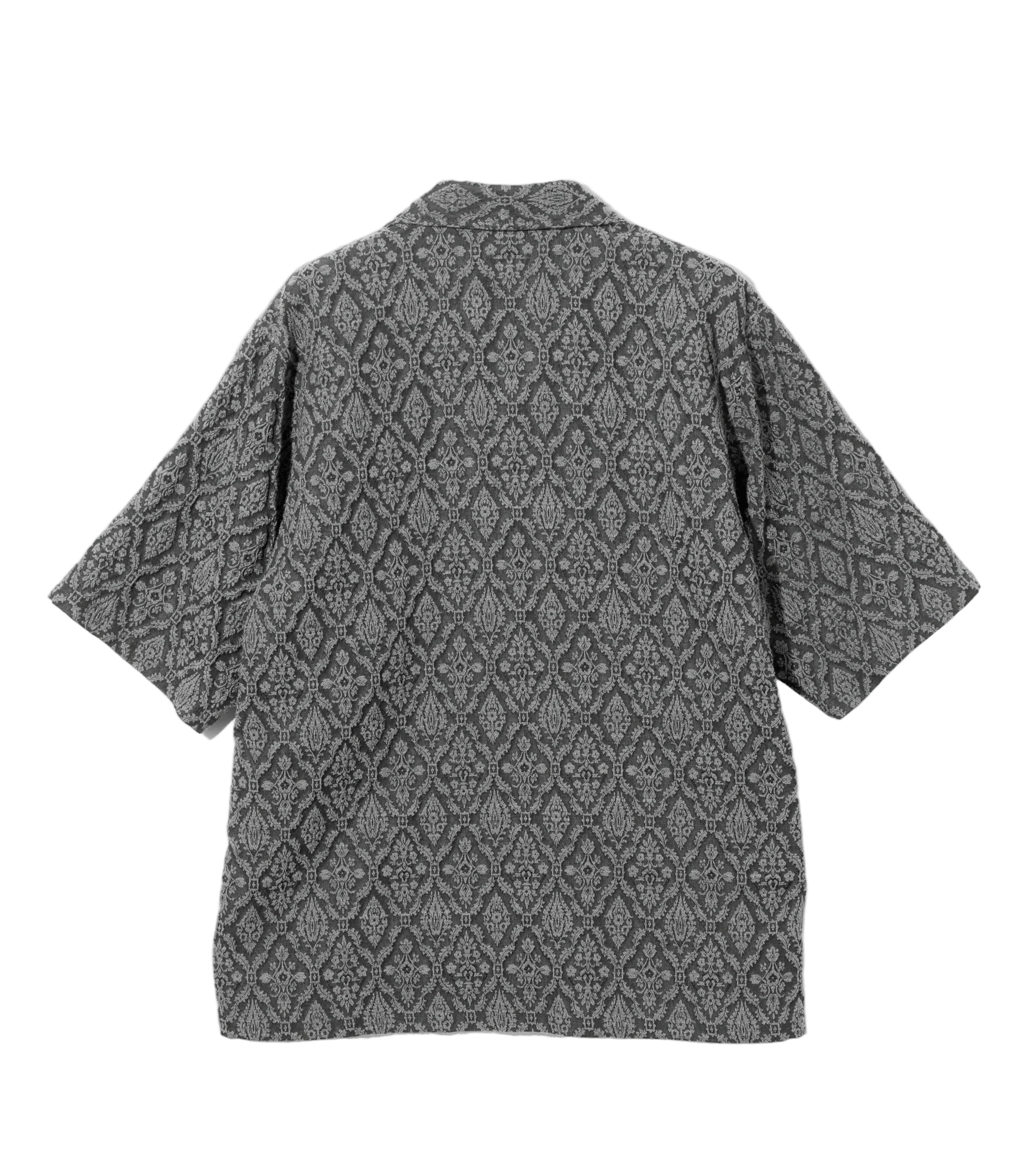 Cabana Shirt - Grey - Victorian Jacquard - Needles Official Store | Track Pants Jackets and Collections