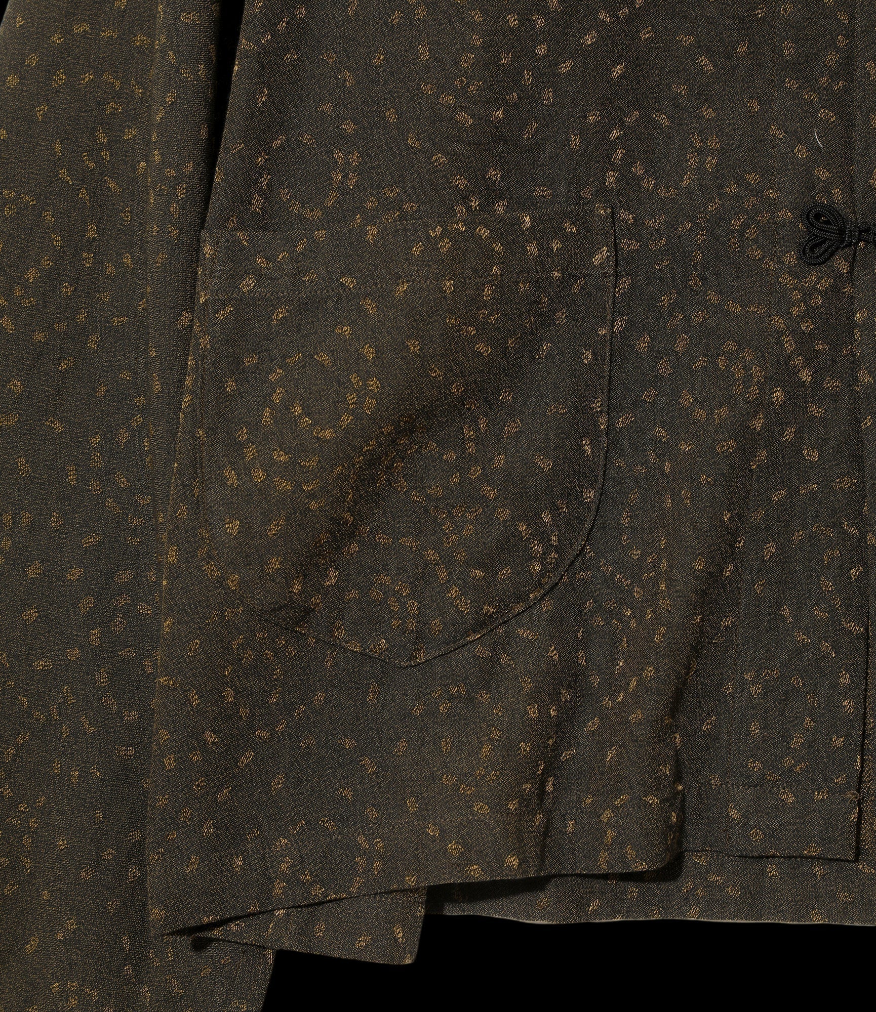 China Shirt - Olive - Abstract Jacquard - Needles Official Store | Track Pants Jackets and Collections