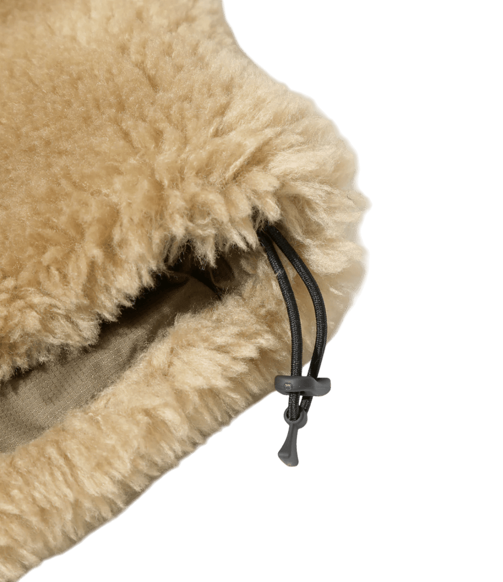 Faux Fur Jacket - Beige - Acrylic Pile - Needles Official Store | Track Pants Jackets and Collections