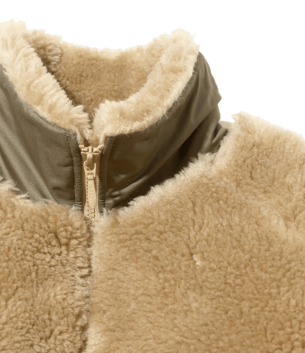 Faux Fur Jacket - Beige - Acrylic Pile - Needles Official Store | Track Pants Jackets and Collections