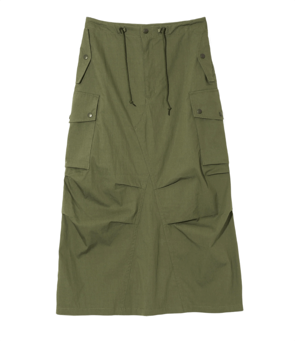 Field Skirt - Olive - C/N Oxford - Needles Official Store | Track Pants Jackets and Collections