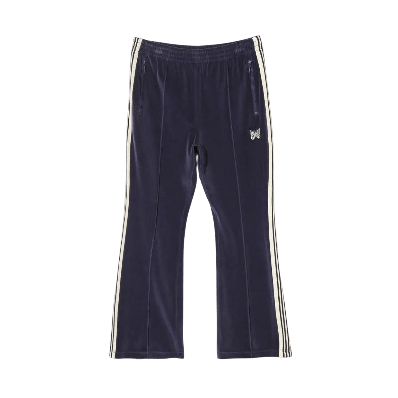 Needles Boot - Cut Track Pants - Navy Velour - Needles Official Store | Track Pants Jackets and Collections