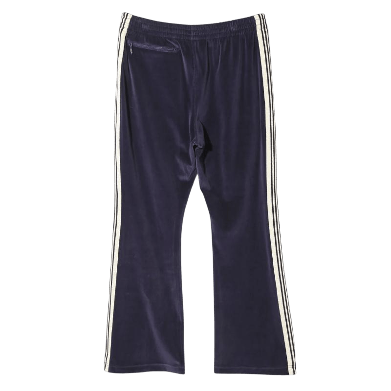 Needles Boot - Cut Track Pants - Navy Velour - Needles Official Store | Track Pants Jackets and Collections