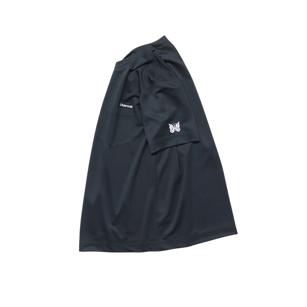 Needles × Charcoal TOKYO Poly Sports T - White - Needles Official Store | Track Pants Jackets and Collections