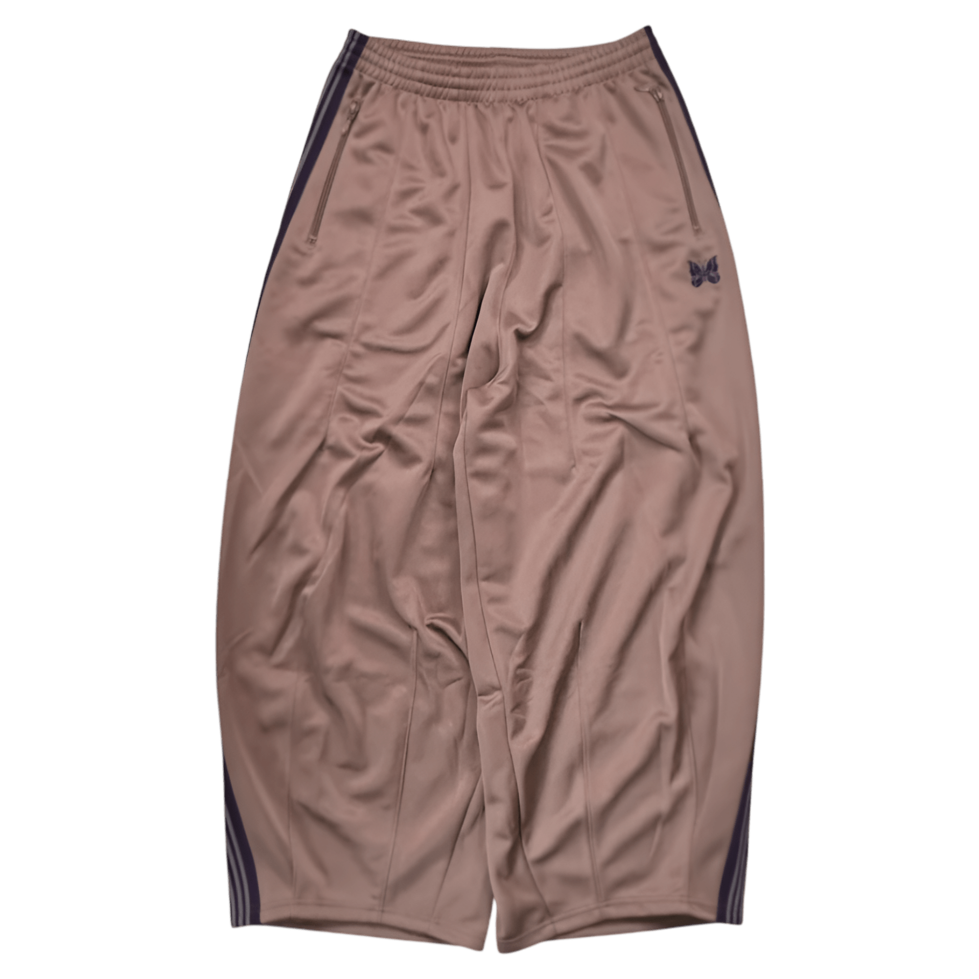 NEEDLES H.D. TRACKPANTS - TAUPE - Needles Official Store | Track Pants Jackets and Collections