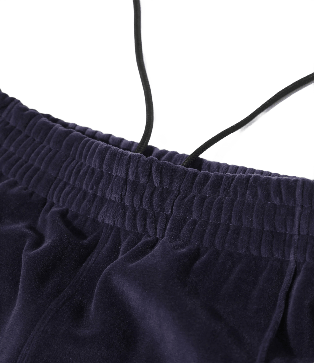 Needles Narrow Track Pants - Navy Velour - Needles Official Store | Track Pants Jackets and Collections
