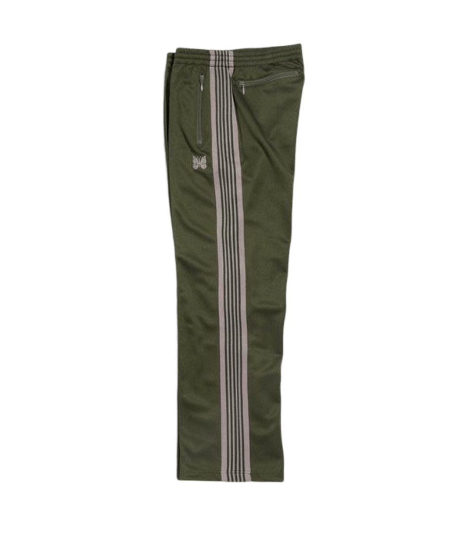 Needles Poly Smooth Track Pants - Olive - Needles Official Store | Track Pants Jackets and Collections