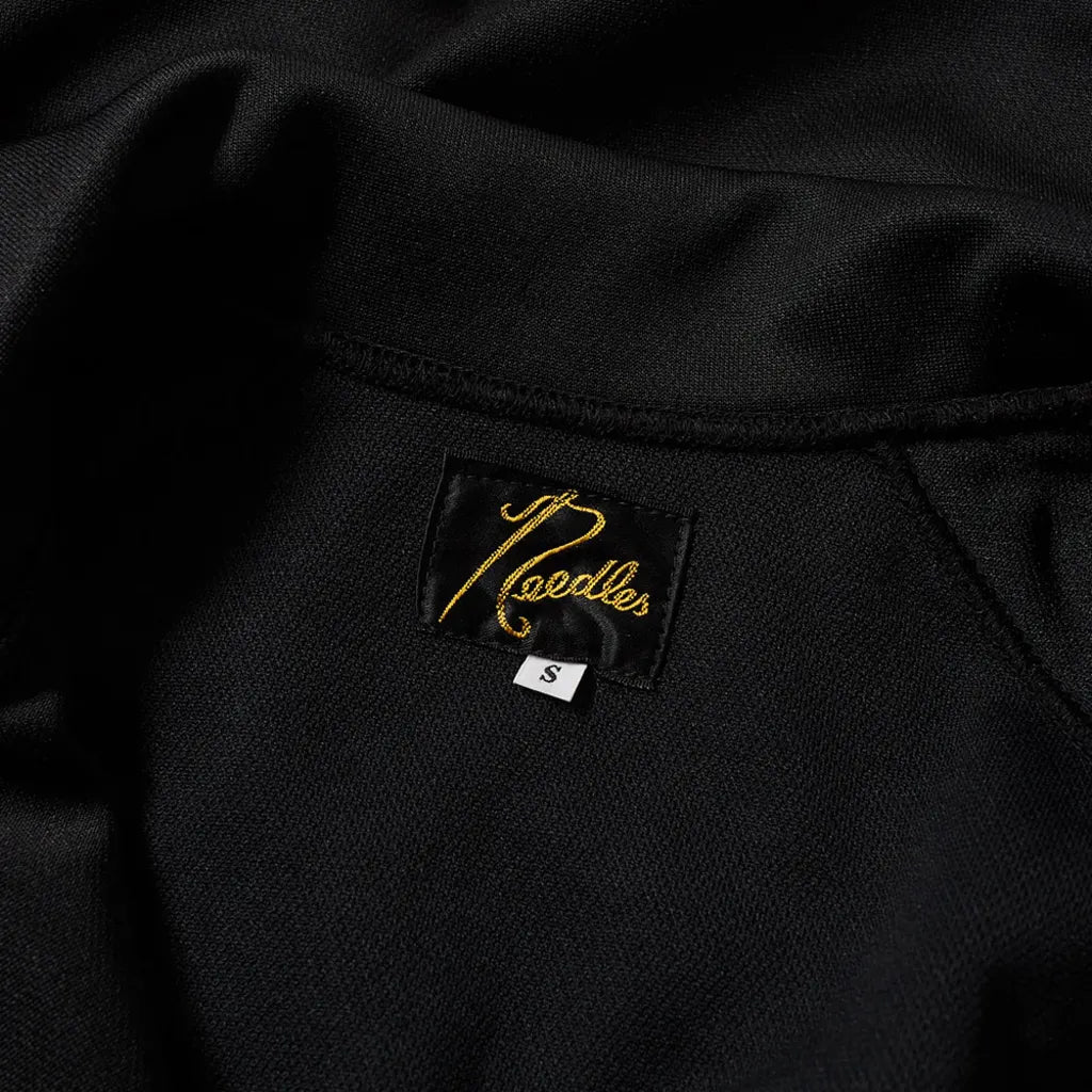 Needles Track Jacket - Black with Purple - Needles Official Store | Track Pants Jackets and Collections