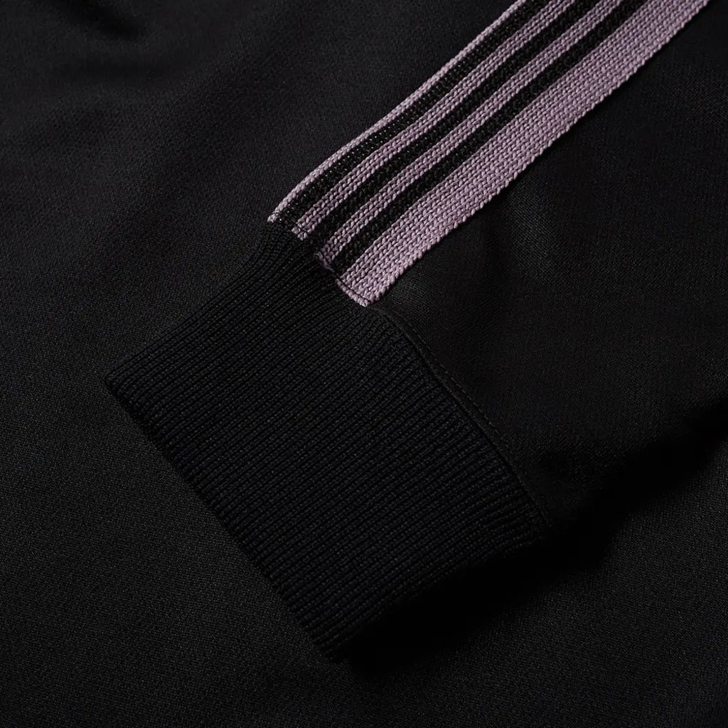 Needles Track Jacket - Black with Purple - Needles Official Store | Track Pants Jackets and Collections