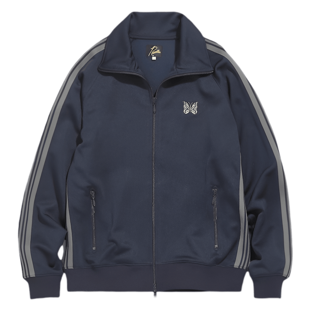 NEEDLES TRACK JACKET - NAVY - Needles Official Store | Track Pants Jackets and Collections