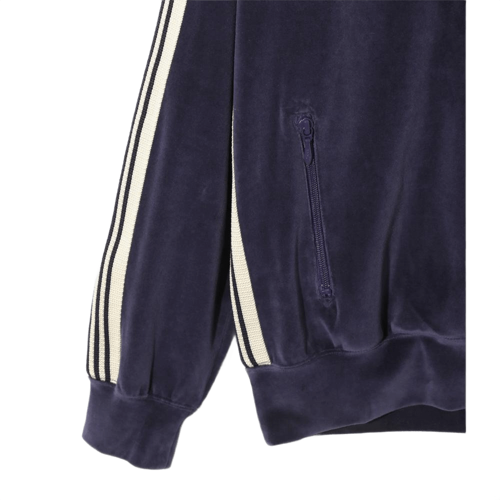 Needles Track Jacket - Navy Velour - Needles Official Store | Track Pants Jackets and Collections