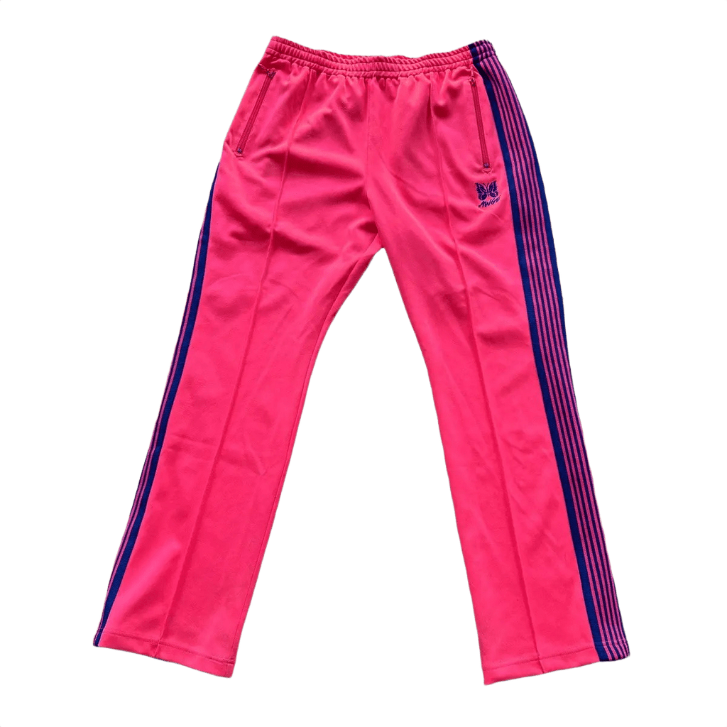 Needles x AWGE Narrow Track Pants - Neon Pink - Needles Official Store | Track Pants Jackets and Collections