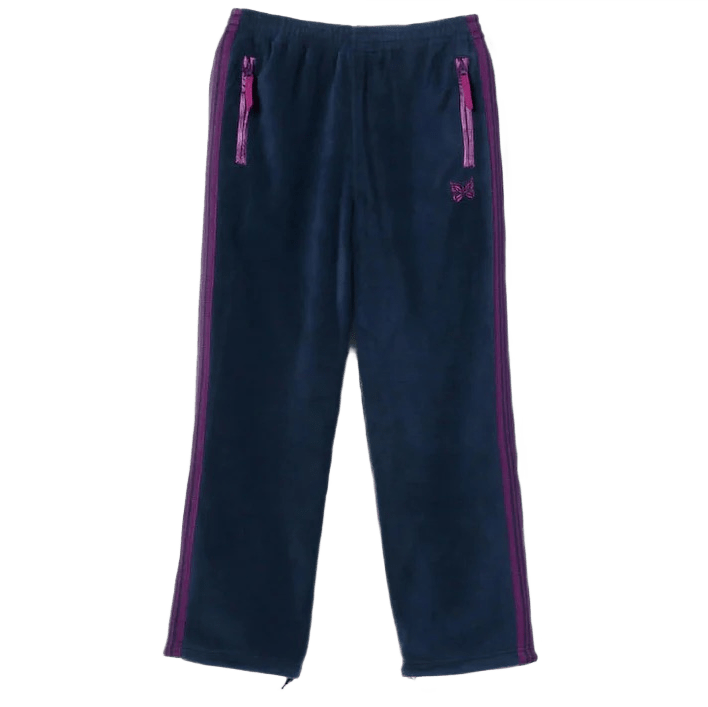 Needles x Beams Fleece Track Pants - Navy Purple - Needles Official Store | Track Pants Jackets and Collections
